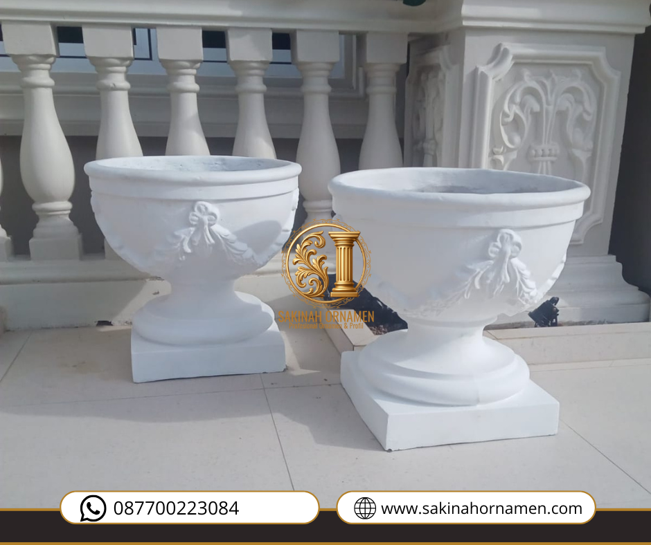 Vas Bunga Beton Eropa