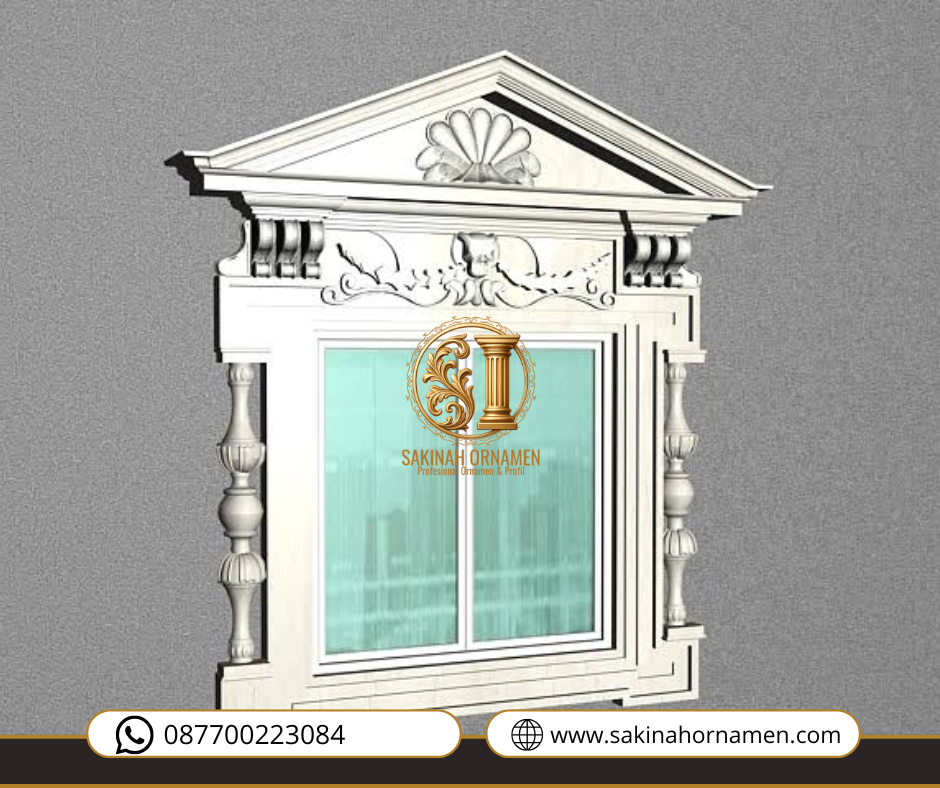 Ornamen Jendela Profil Beton