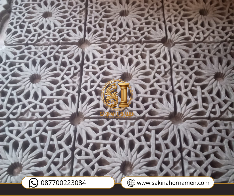 Krawangan Motif Bunga Matahari